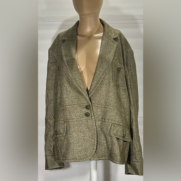 TABOTS GREY TWEED COAT OR BLAZER SIZE 20W - Picture 1 of 5